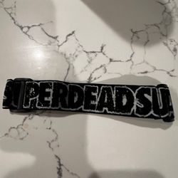 SUPER DEAD SUNDAZE BLACK GOGGLE STRAP NEW! 
