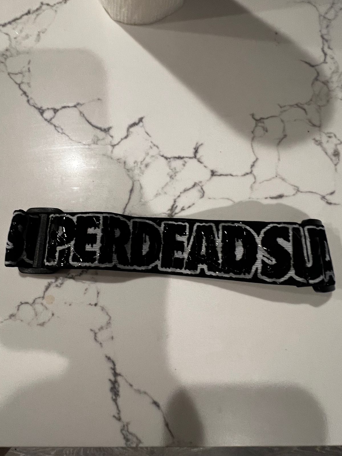 SUPER DEAD SUNDAZE BLACK GOGGLE STRAP NEW! 