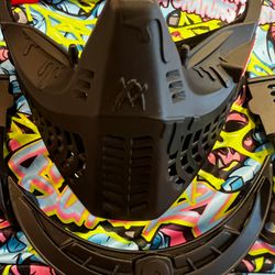 SUPER DEAD SUNDAZE MASK BOTTOMS & EARS GOGGLE STRAP & MASK BAG NEW