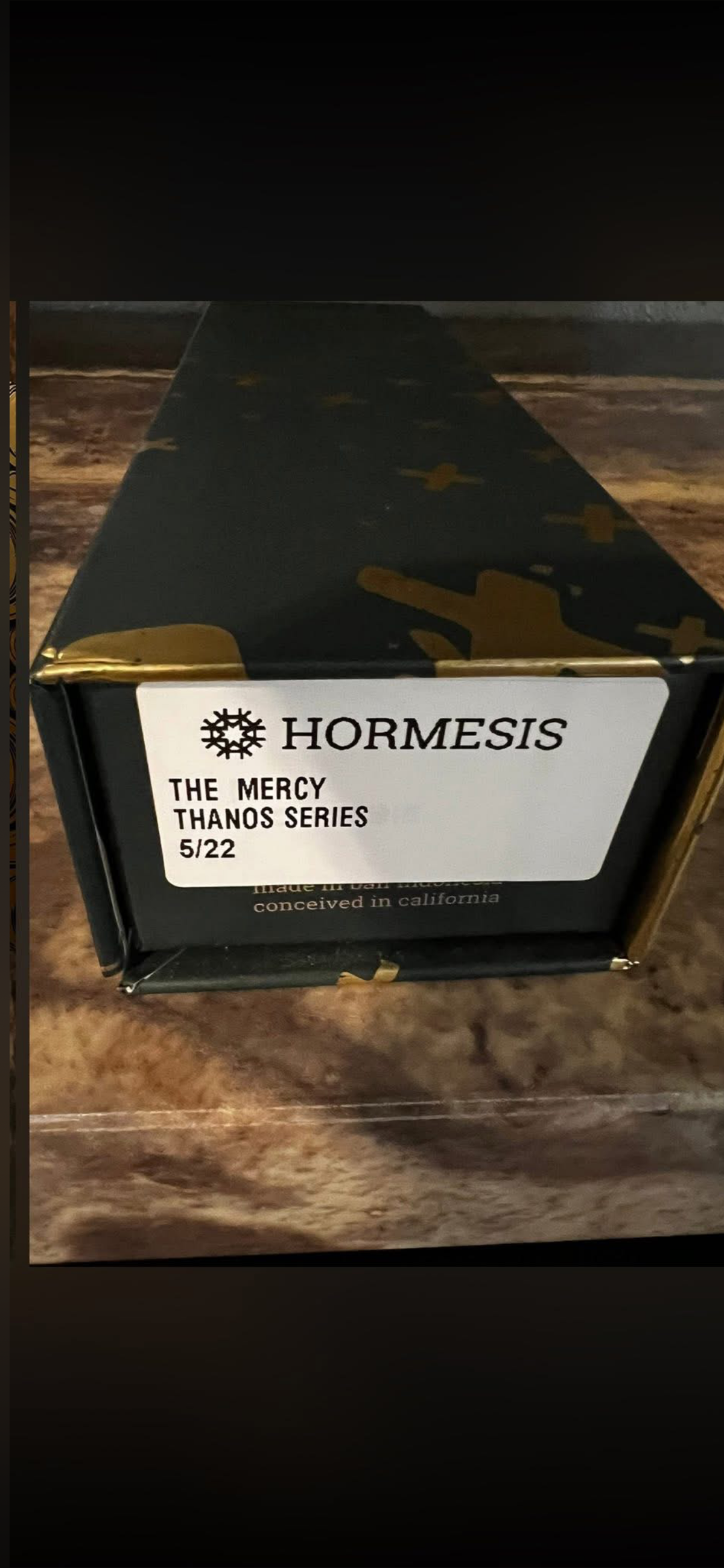 HORMESIS “THANOS” MERCY SERIES #5/22 NEW