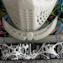 SUPER DEAD SUNDAZE Rainblade PRIMO WHITE SET MASK BOTTOMS & EARS NEW