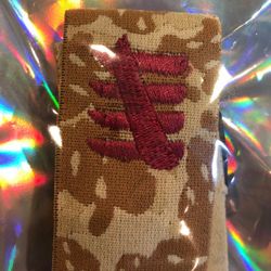 ENEMY OF THE STATE BROWN CAMO SKIMASK STRAP DARK MAROON/RED HASH” NEW