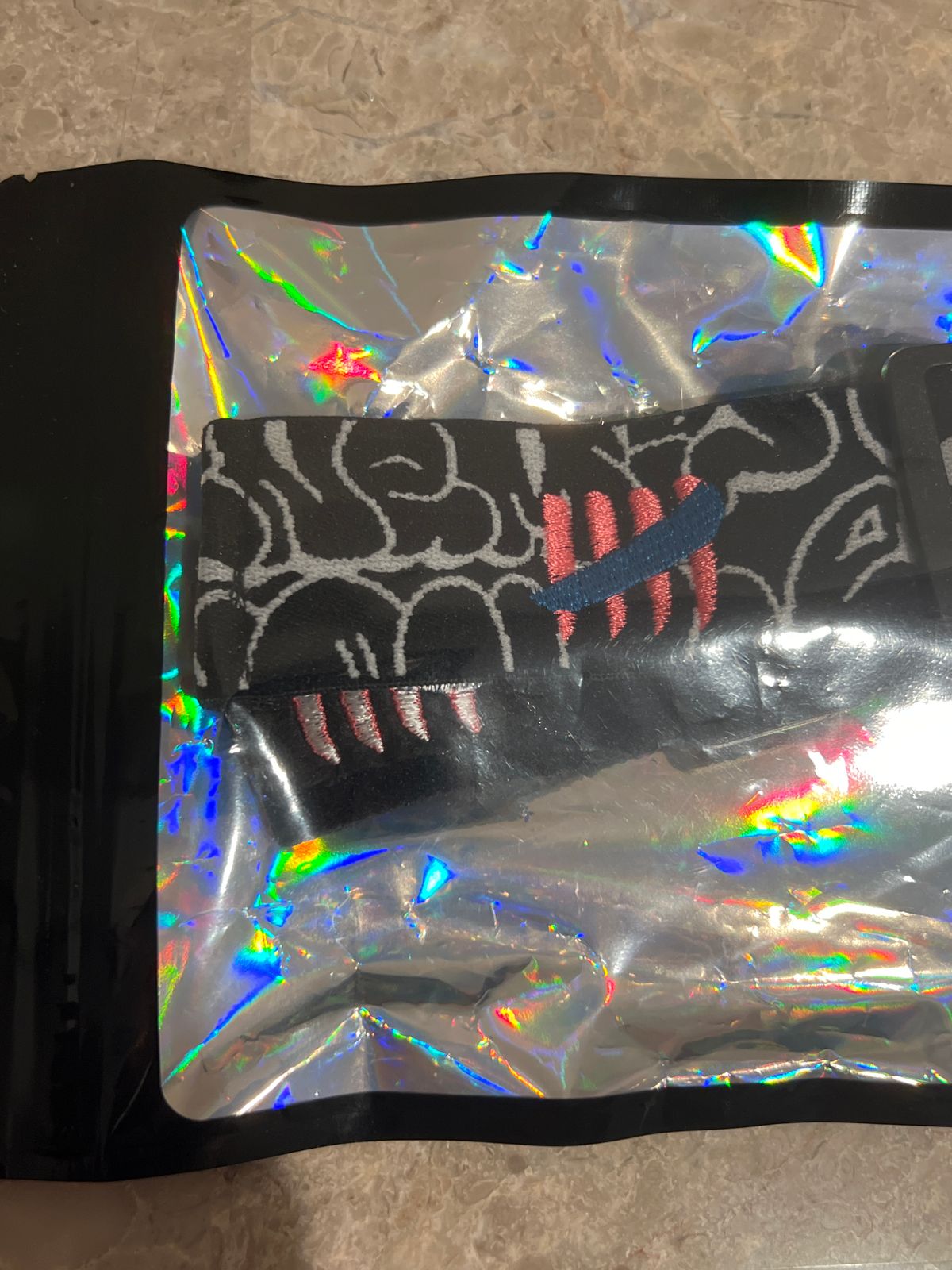 Enemy of the state, graffiti strap, Harley Quinn” New