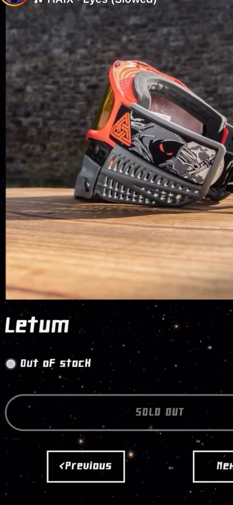THIRTY THREE THREADS HALLOWEEN DROP “LETUM”