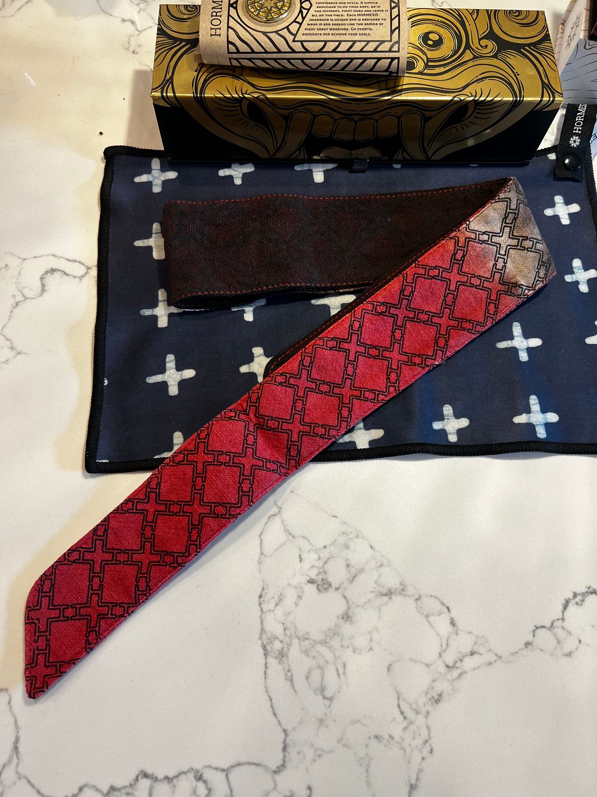 HORMESIS COMMUNITY KINGS GLEN FIBEL HEADBAND NEW! 