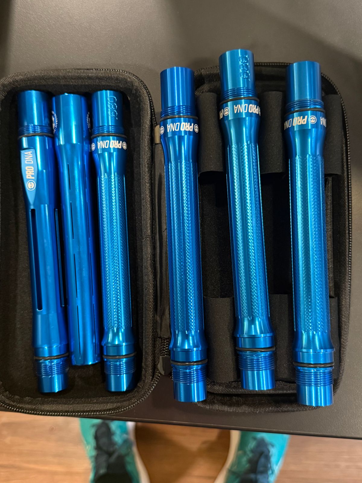 PRO DNA SILENCIO™ BARREL KIT - GLOSS BLUE - COCKER THREAD