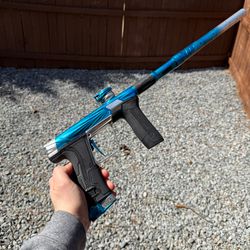 Custom Anno by Arc Anodizing Blue and Silver Project CS3