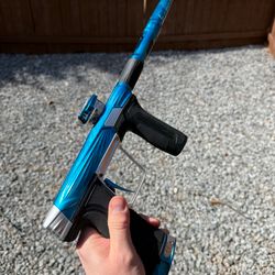 Custom Anno by Arc Anodizing Blue and Silver Project CS3