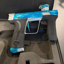 Custom Anno by Arc Anodizing Blue and Silver Project CS3
