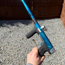 Custom Anno by Arc Anodizing Blue and Silver Project CS3