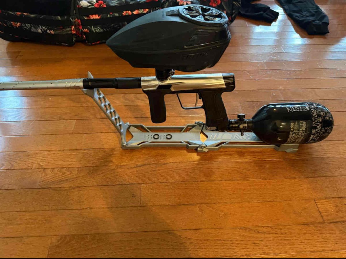 Professional paintball gear