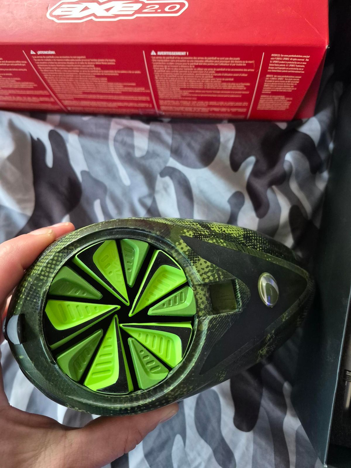 New Axe 2.0 W/ Dye Rotor Hopper