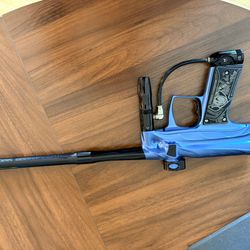 Bob Long Marq Closer, custom blue anodized finish