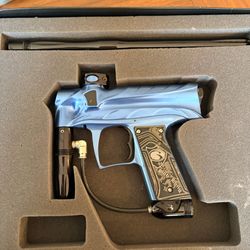 Bob Long Marq Closer, custom blue anodized finish
