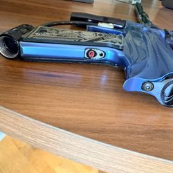 Bob Long Marq Closer, custom blue anodized finish