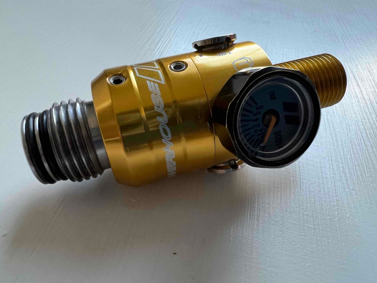 Powerhouse HAYMKR Regulator Gold 4500 psi Paintball