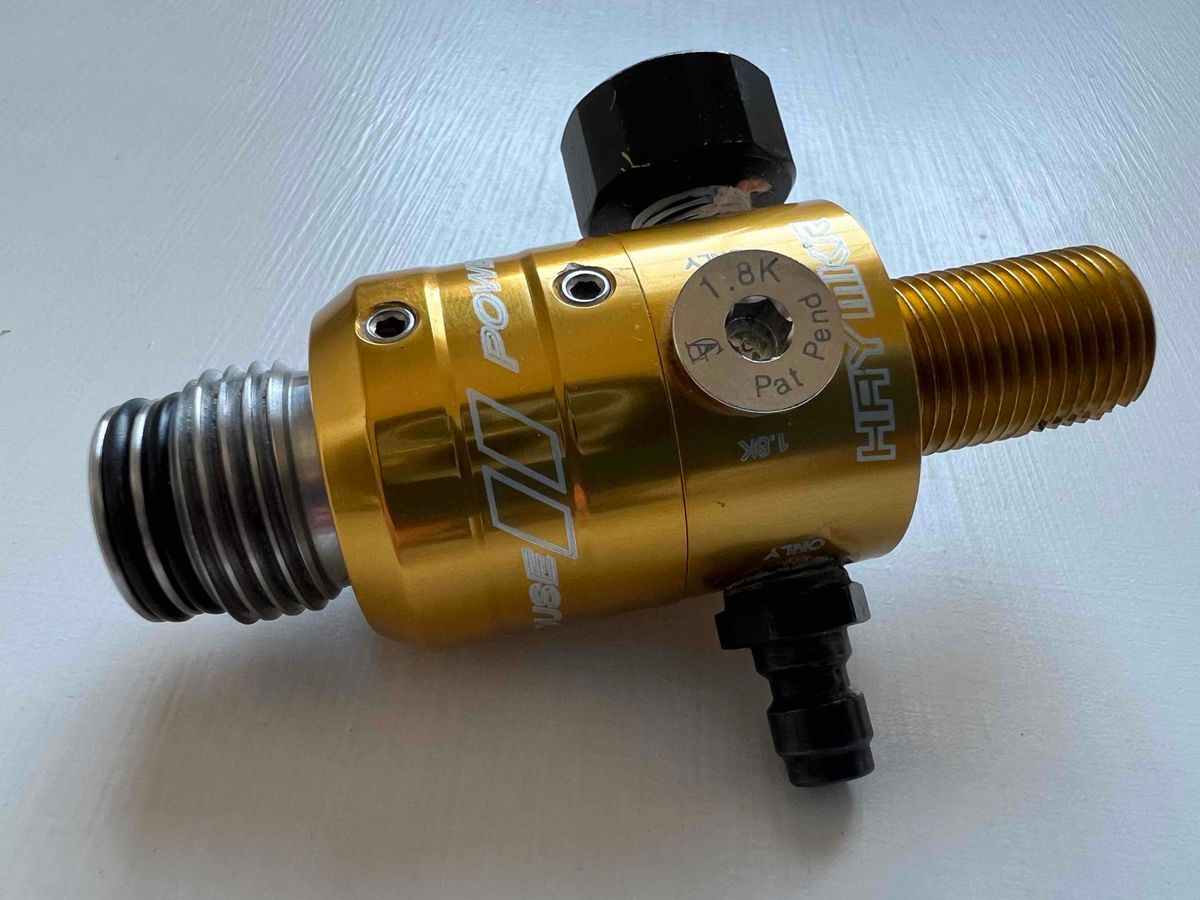 Powerhouse HAYMKR Regulator Gold 4500 psi Paintball