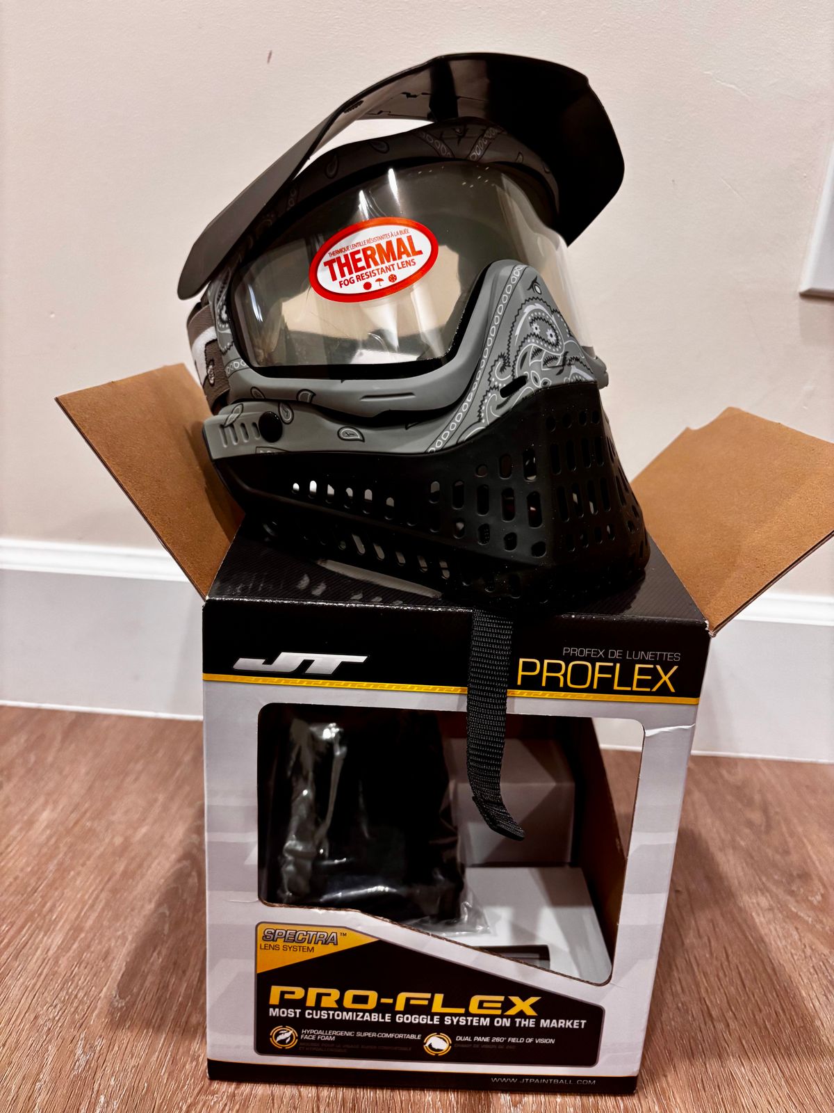 JT Proflex Thermal Paintball Mask