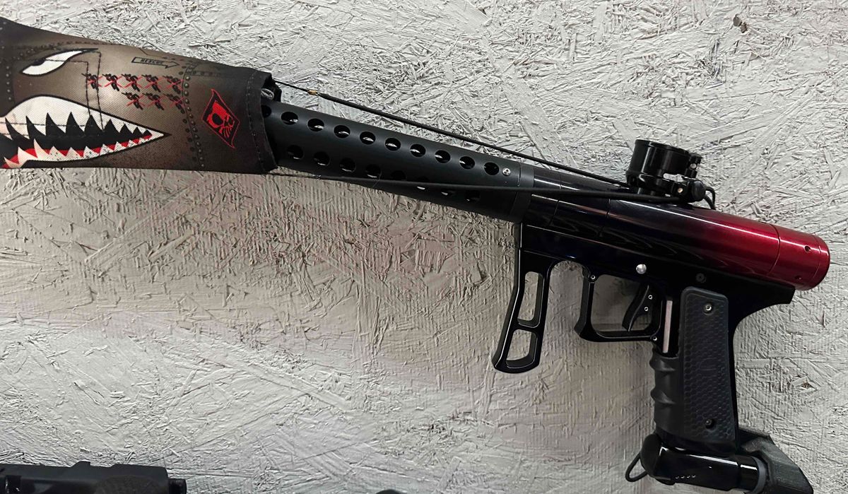 Red black faded Nova N3 Hellion