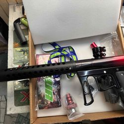 Red black faded Nova N3 Hellion