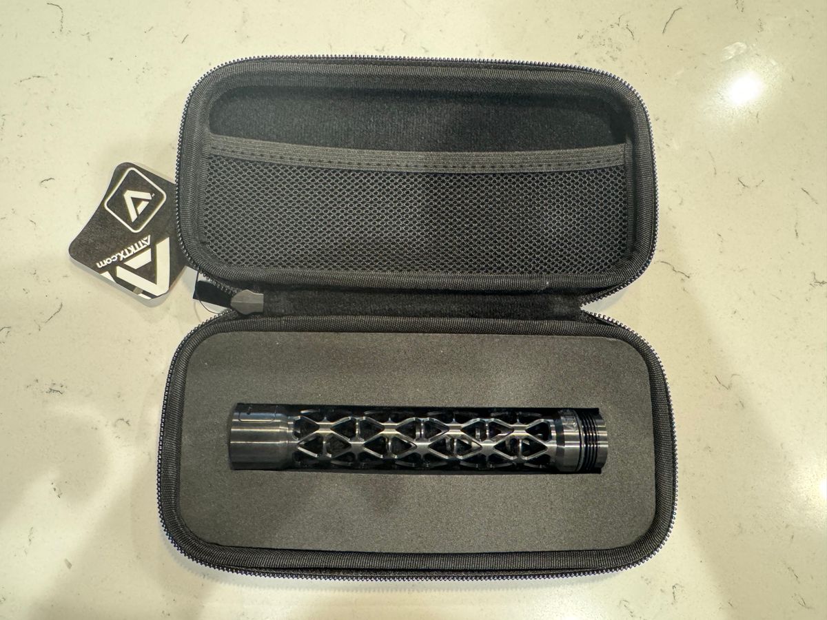 ATTKTX Titanium Barrel Back - Black