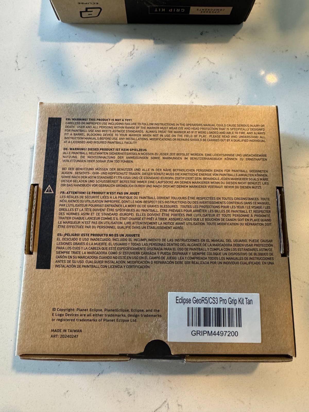 TWSTR Cool Grey & Tan R5/CS3 Pro Grip Kits