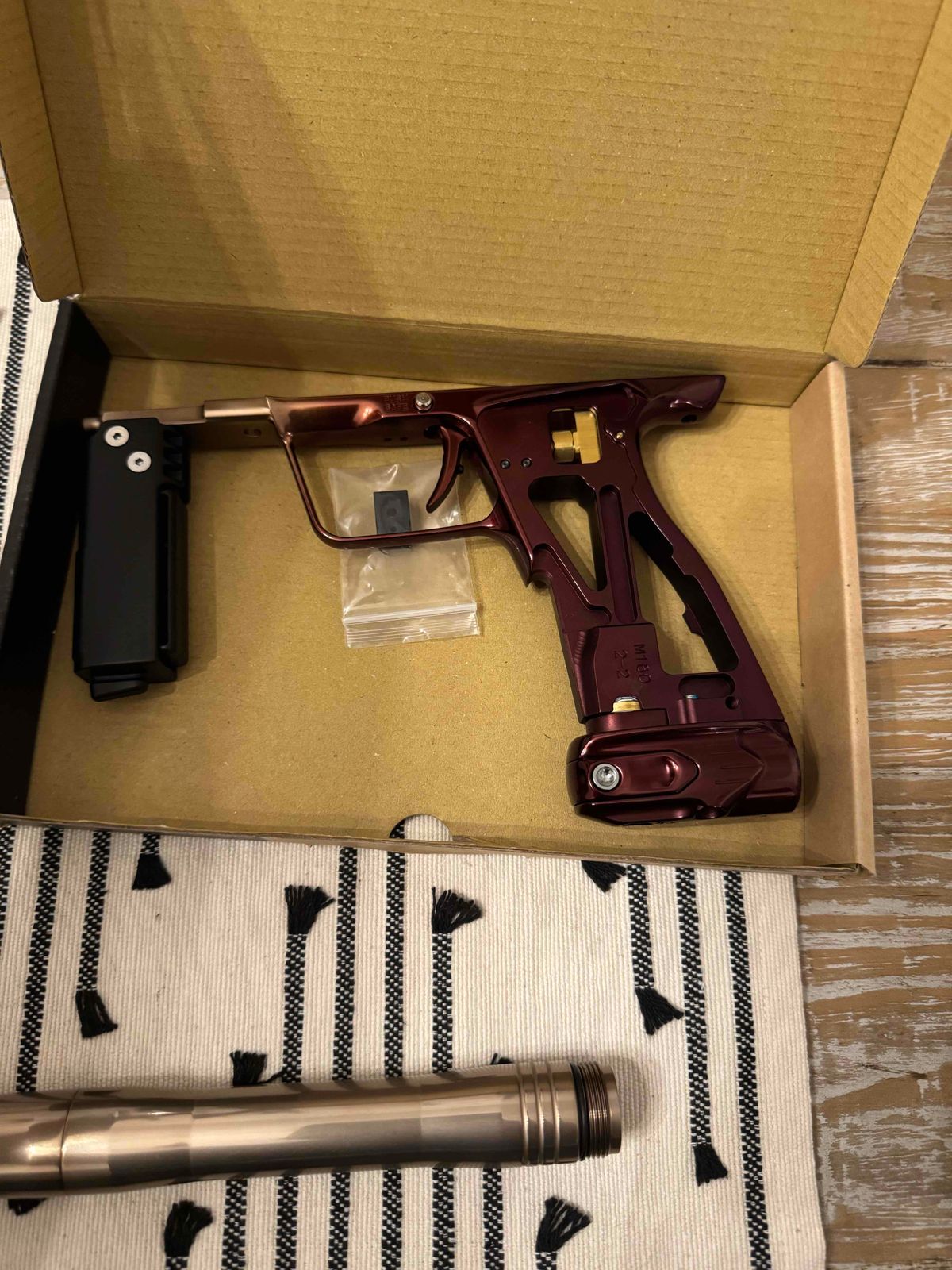 180R - Polished Brown to Clear w/ Mech