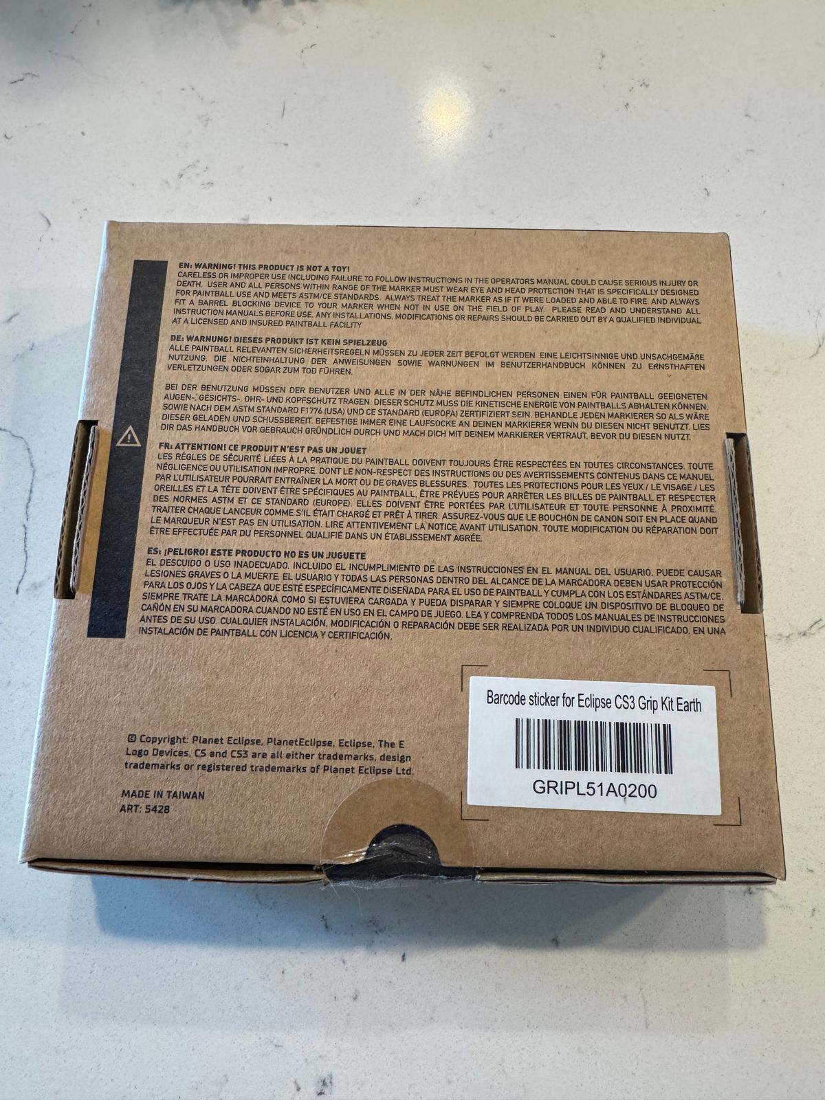 Brand New - Tan CS3 Grips 