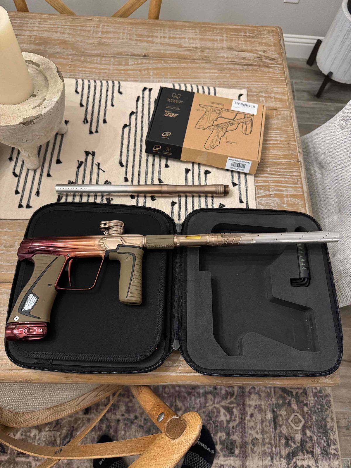 180R - Polished Brown to Clear w/ Mech