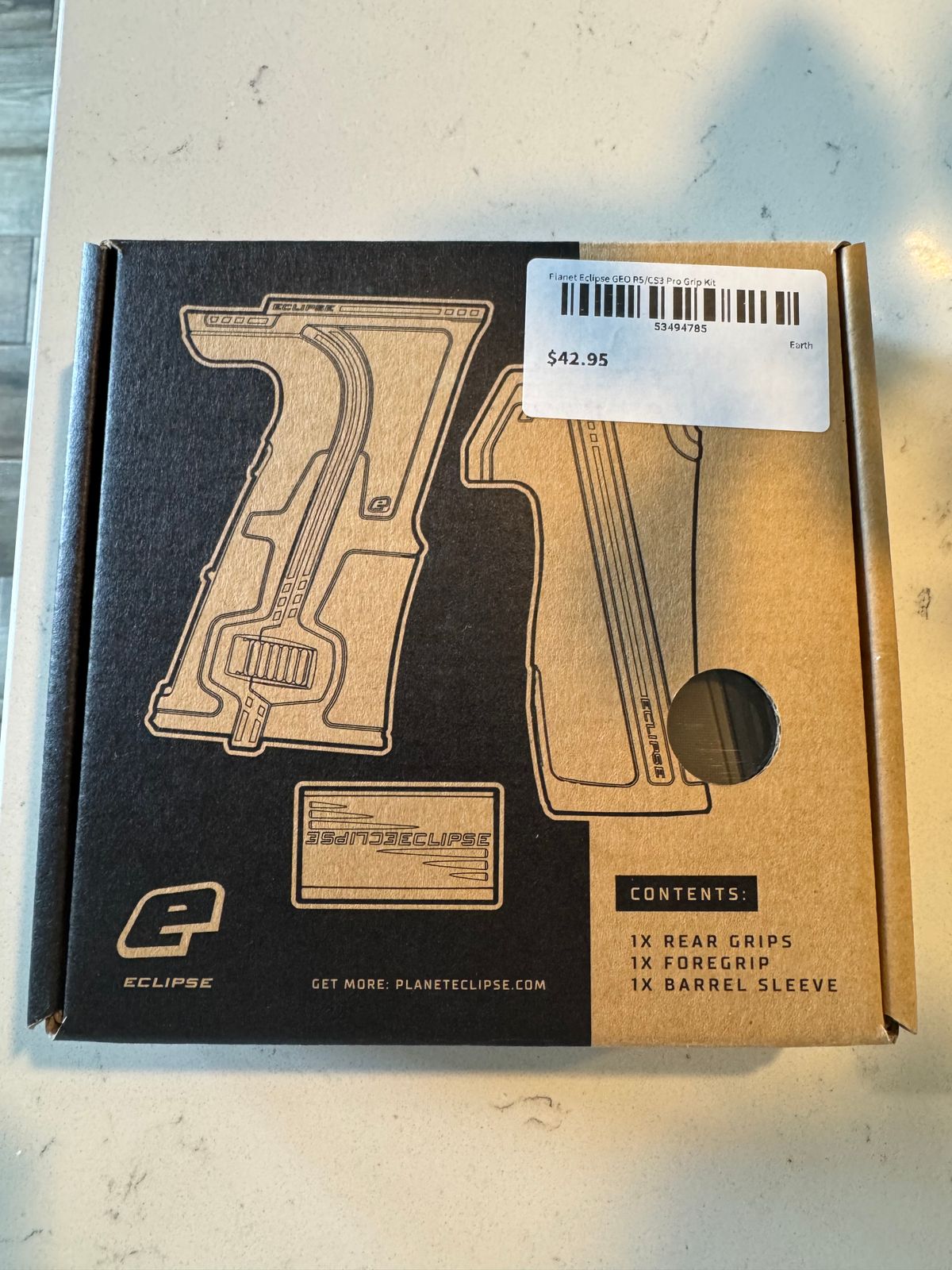 TWSTR Cool Grey & Tan R5/CS3 Pro Grip Kits