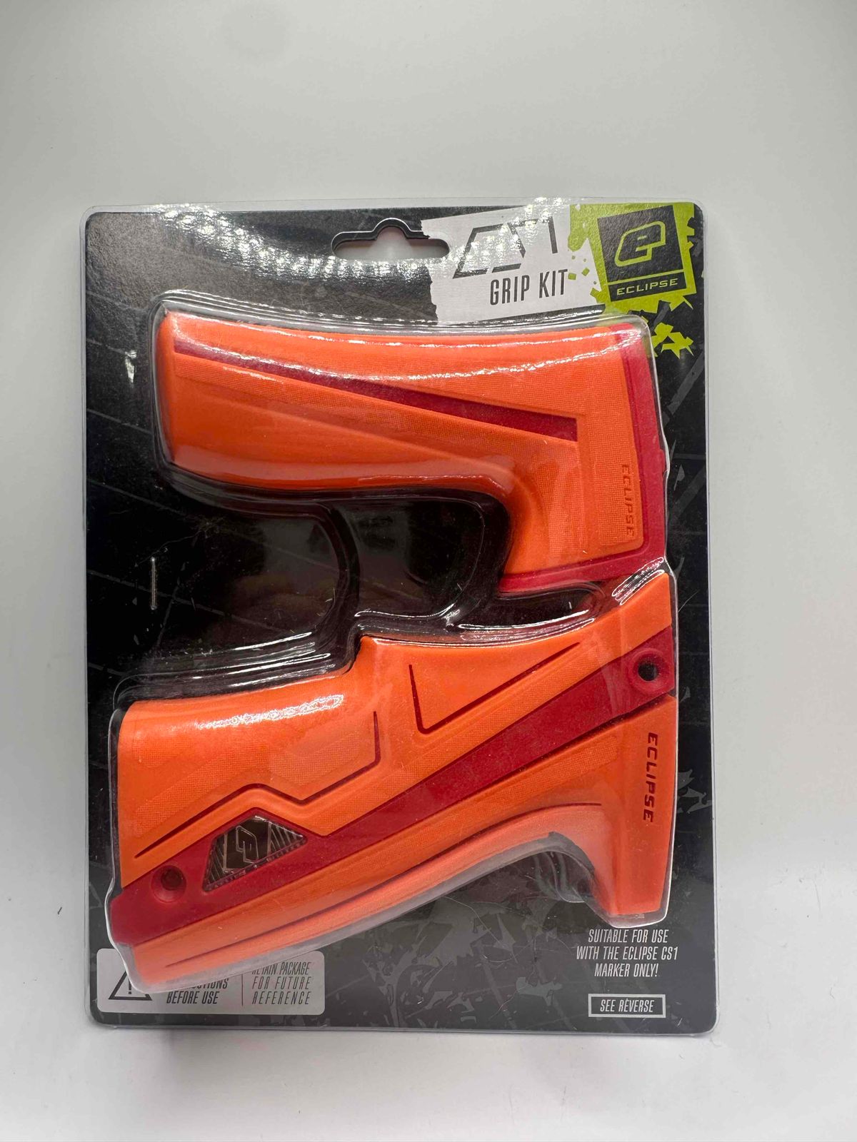 CS1/GEO4 Orange/Red Grip Set 