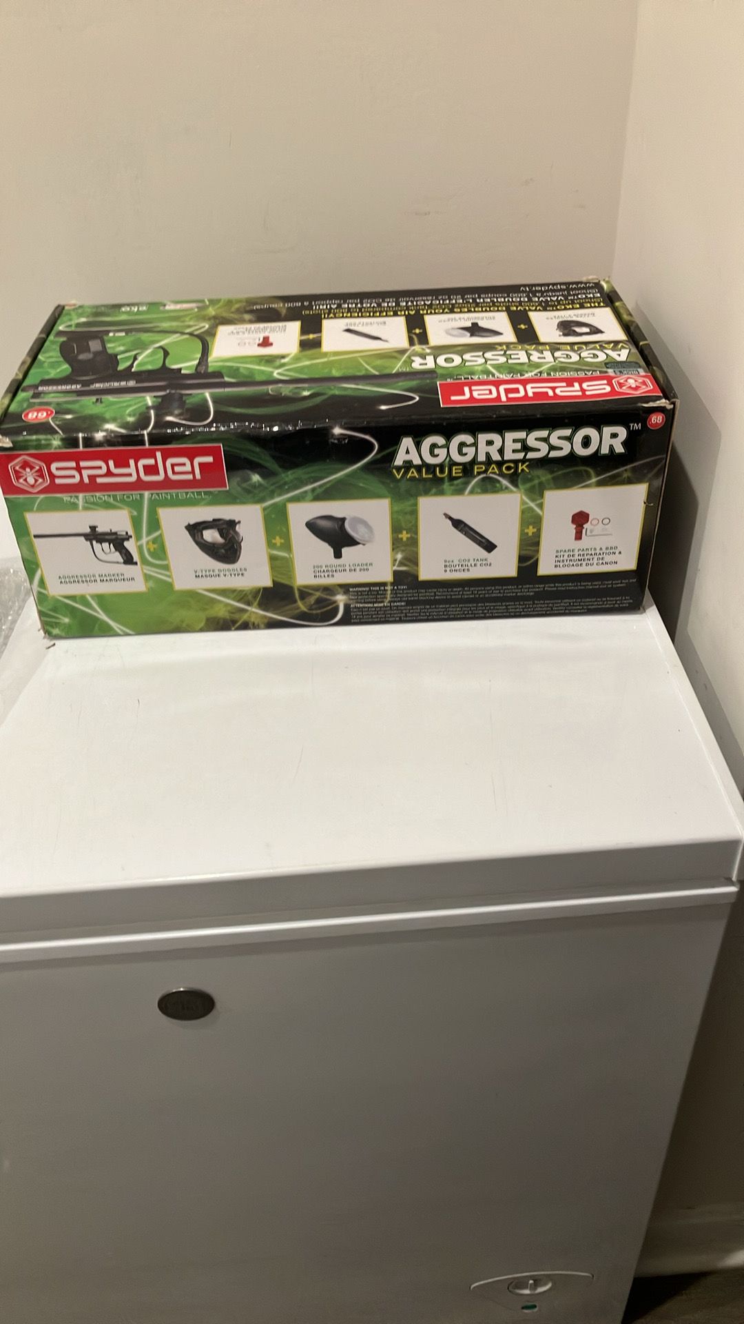 Spyder passion for paintball