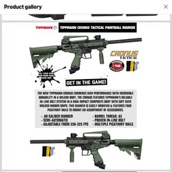 Maddog Tippmann Cronus Tactical Protective Paintball Gun Marker Starter Package