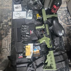 Maddog Tippmann Cronus Tactical Protective Paintball Gun Marker Starter Package