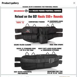 Maddog Tippmann Cronus Tactical Protective Paintball Gun Marker Starter Package