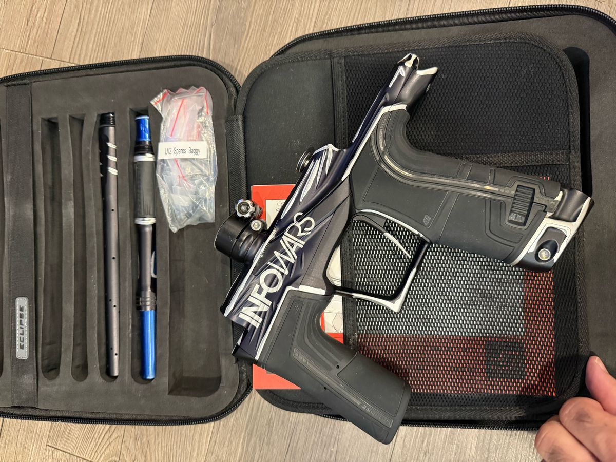 Planet Eclipse Ego LV2 – Custom Arc "Infowars" Anodizing