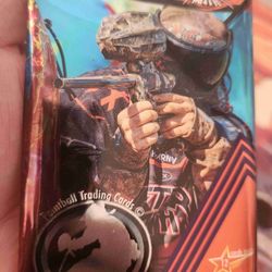 Sealed 1st edition paintball trading cards pack