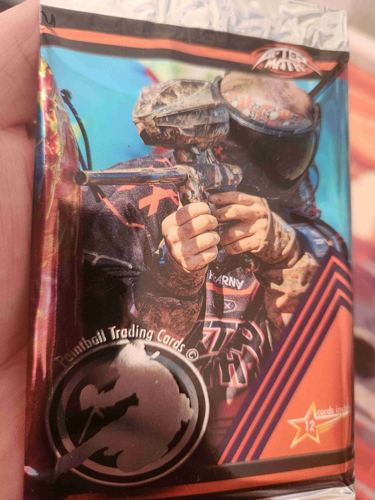 Sealed 1st edition paintball trading cards pack