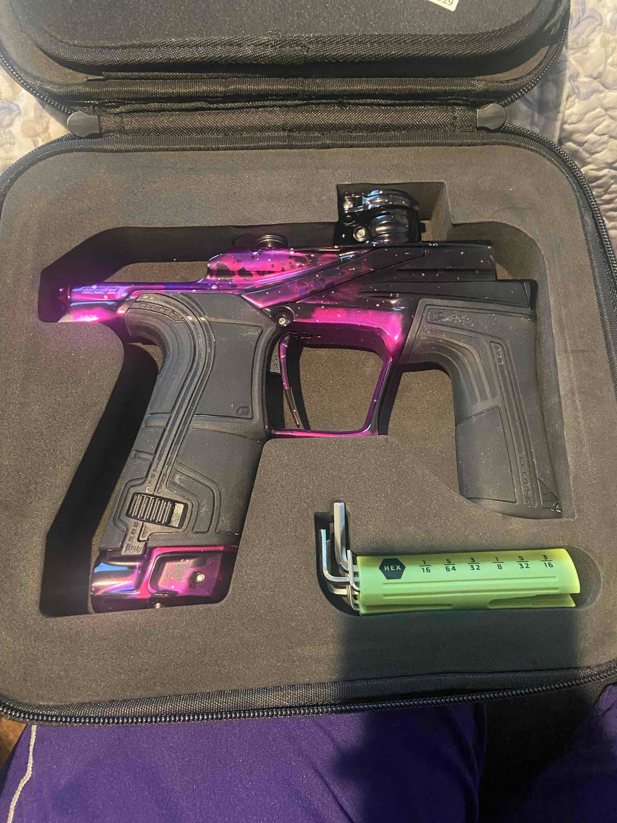Planet Eclipse lv2 (Dark matter print), dye rotor r2, ninja sl2 with pro v3 reg