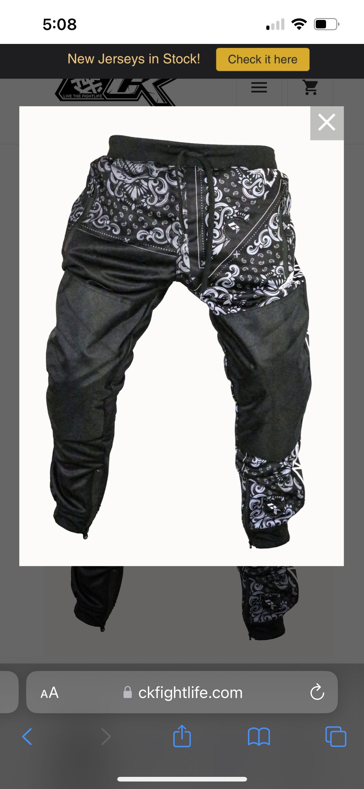 Contract killer joggers