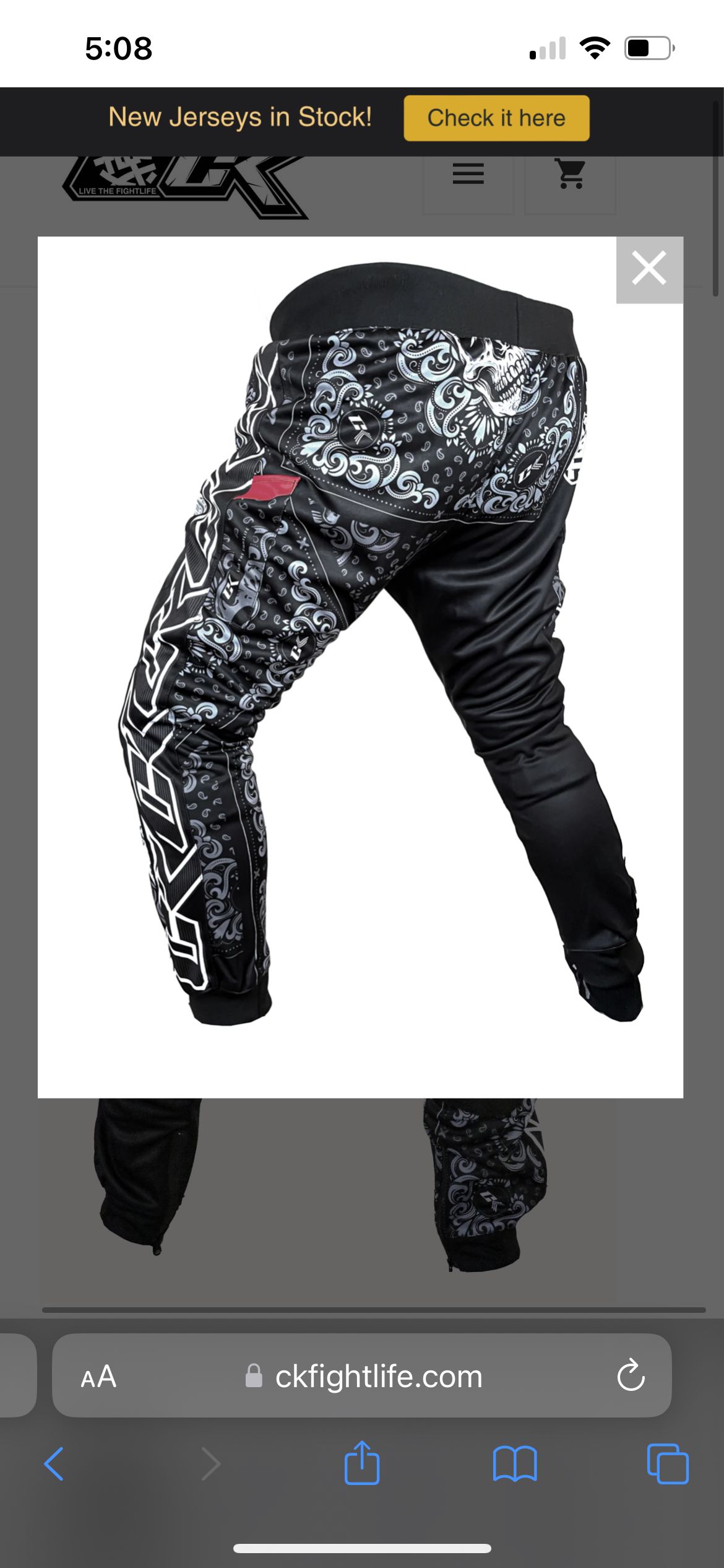 Contract killer joggers