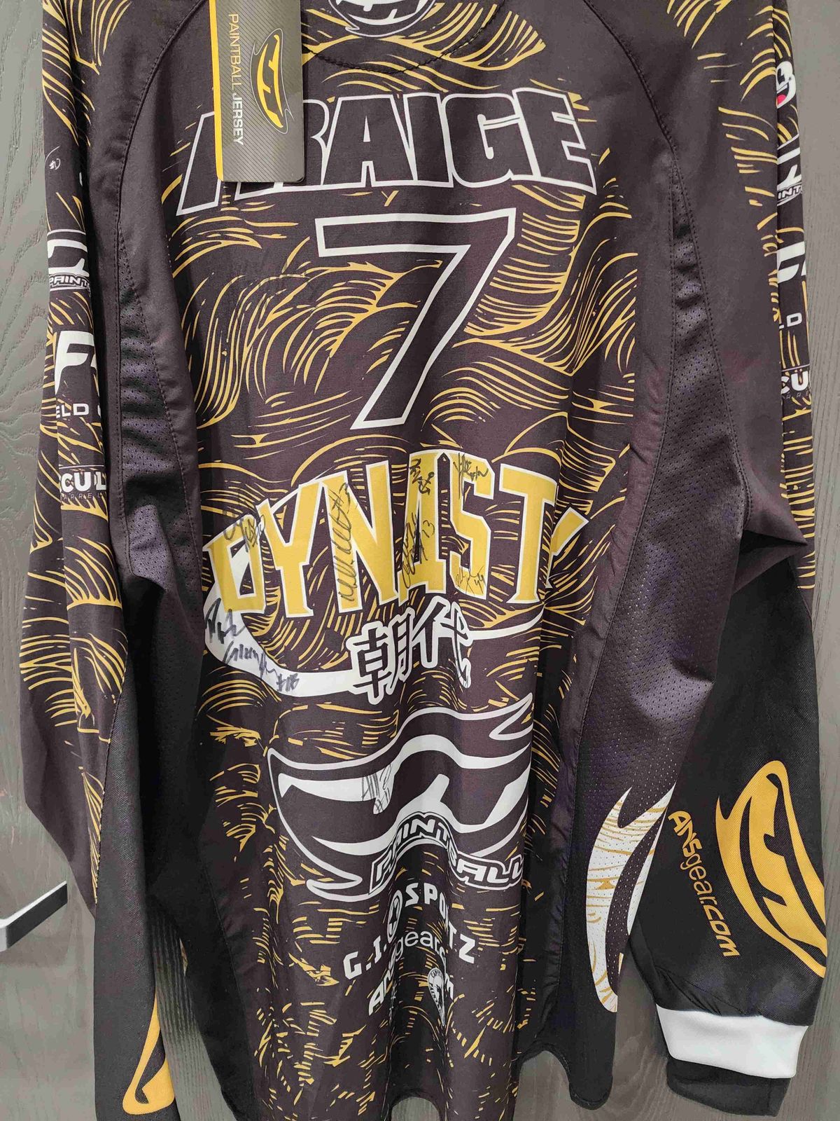 Dynasty Signed jersey