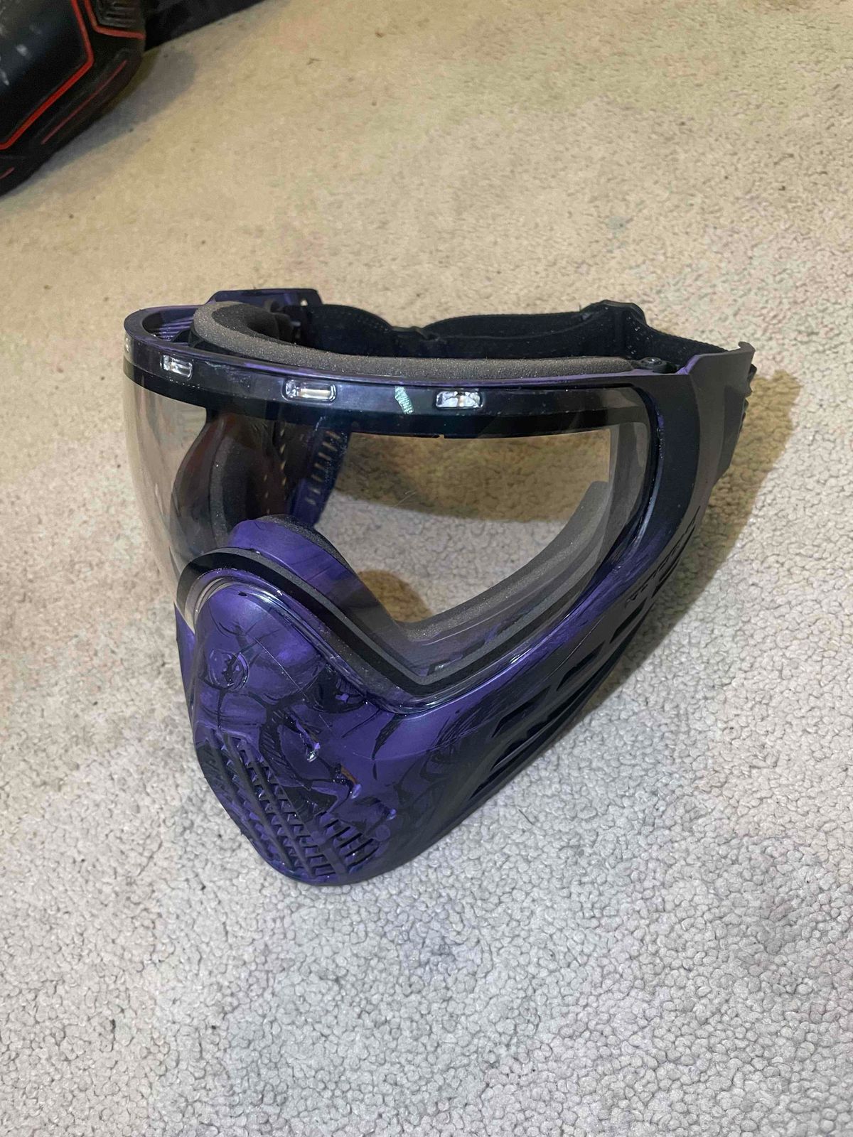 Virtue Vio Ascend Goggle - Purple Skull
