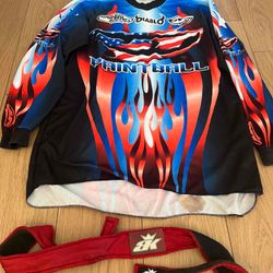 Greg “Red”Hastings Ground Zero game used jersey.
