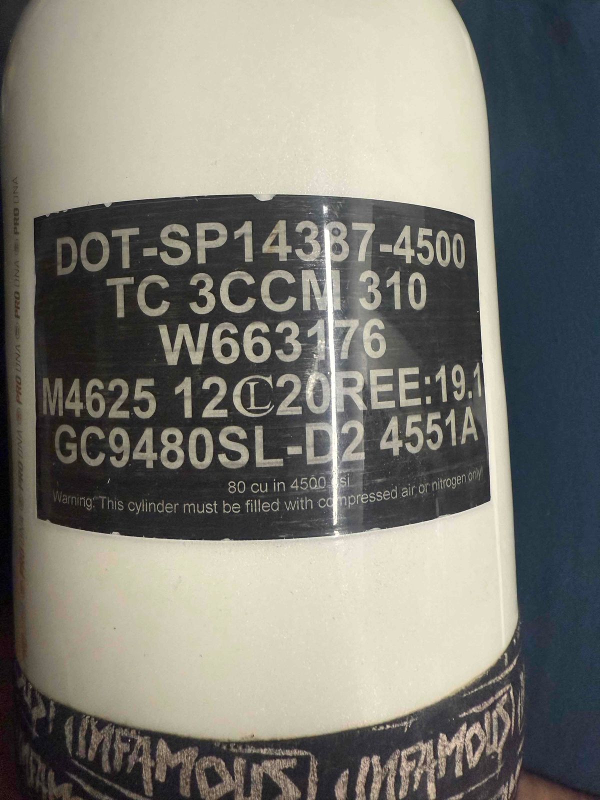 Infamous Pro dna tank 80ci 