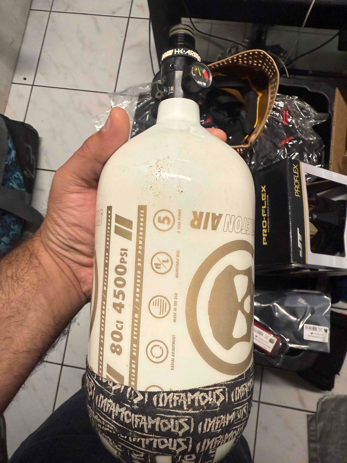 Infamous Pro dna tank 80ci 