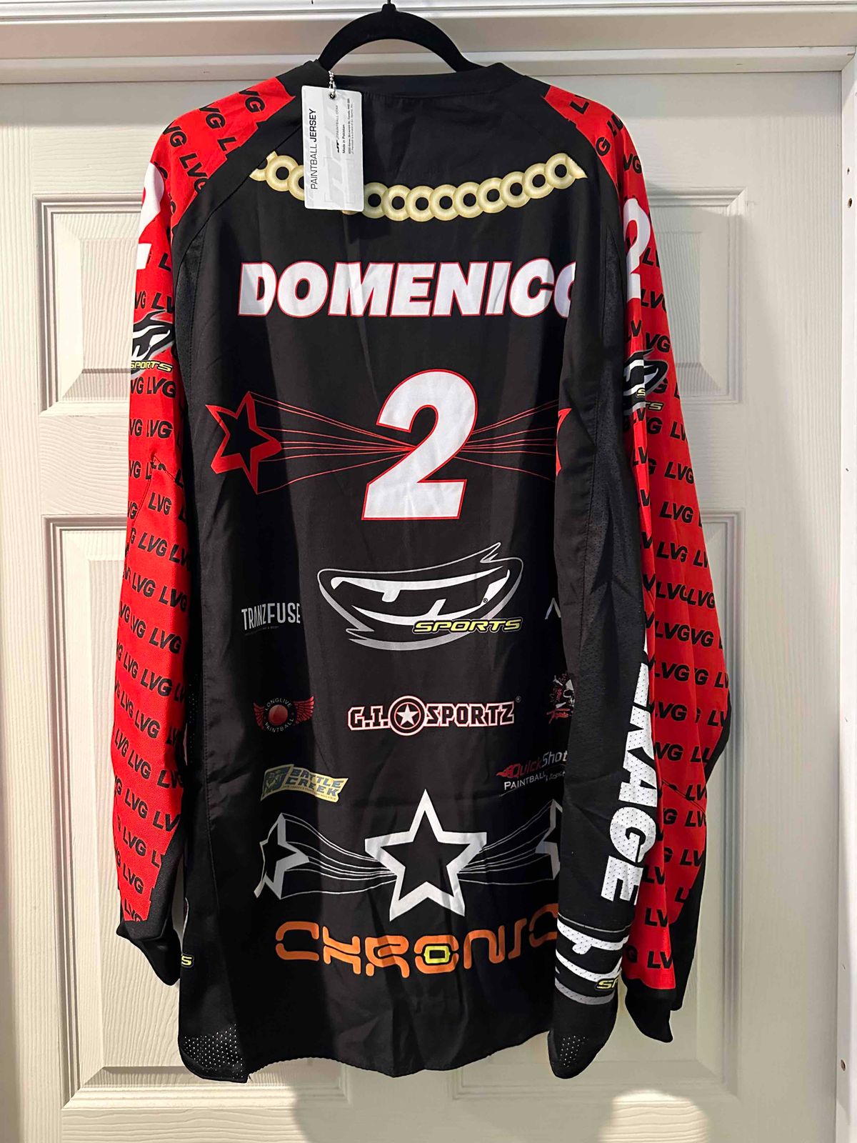 New Jersey Leverage - D2 World Cup Jersey - #2 Brandon Domenico