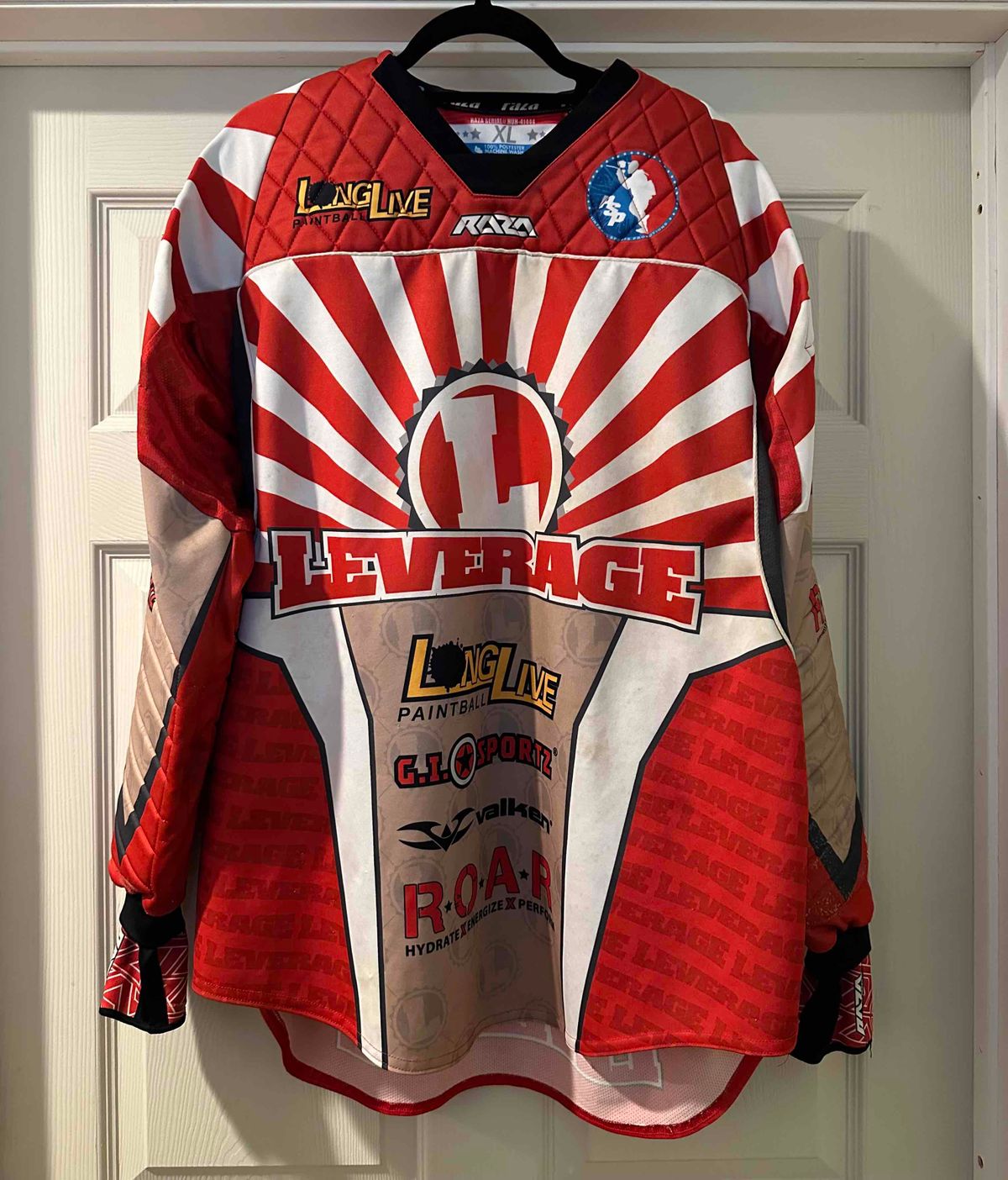 Leverage Red Rising Sun Jersey - #99 Jim Kim