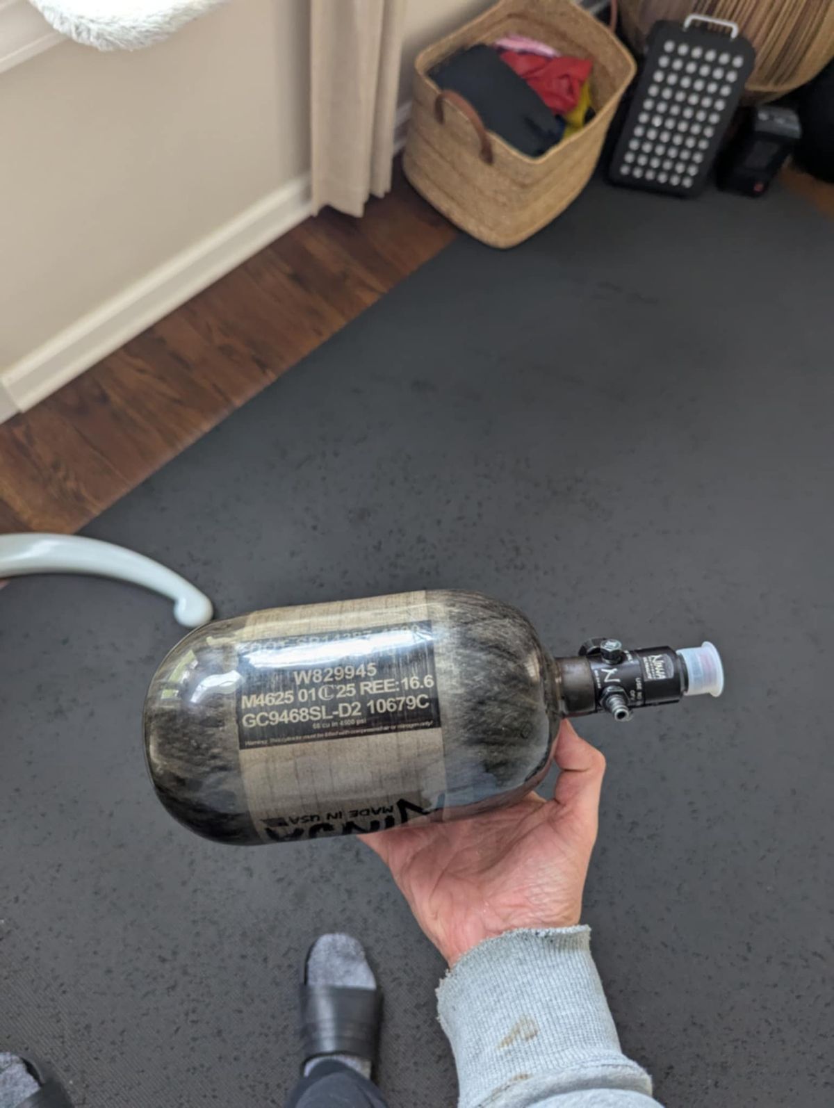 Ninja 68/4500 tank with reg