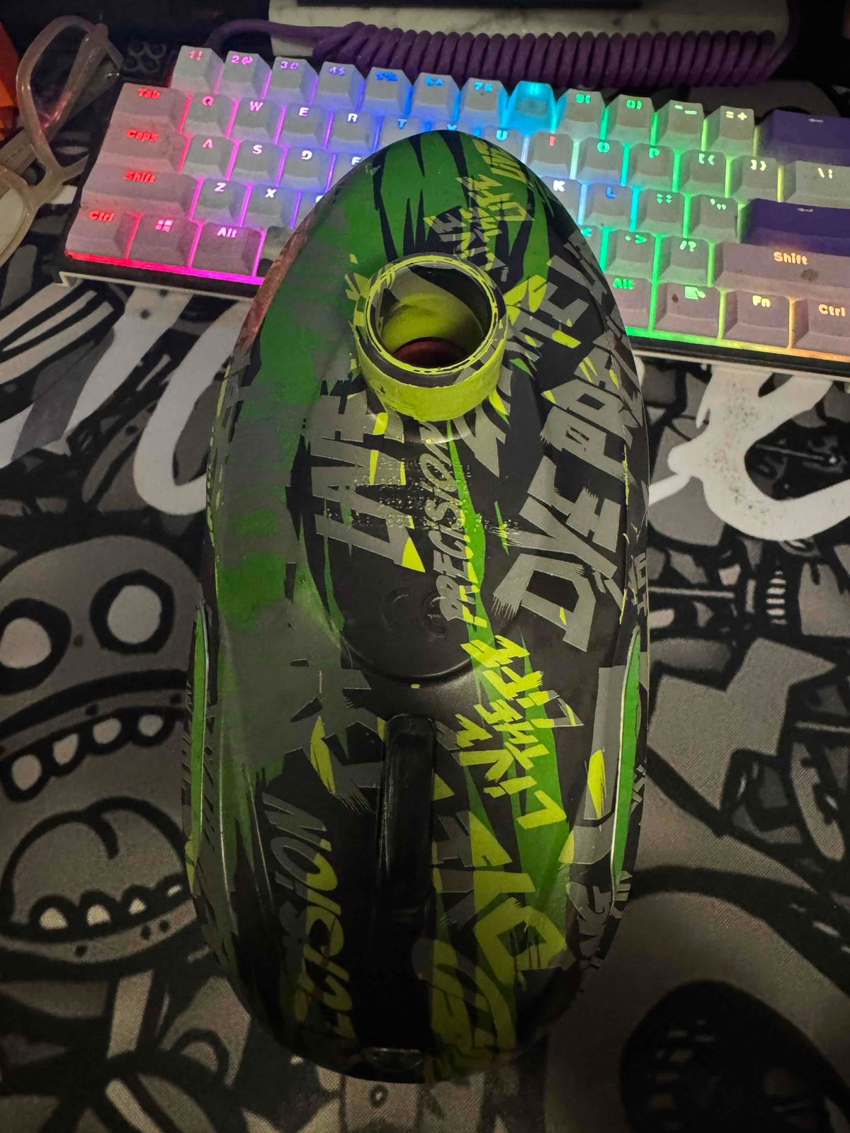 Dye LTR loader/hopper